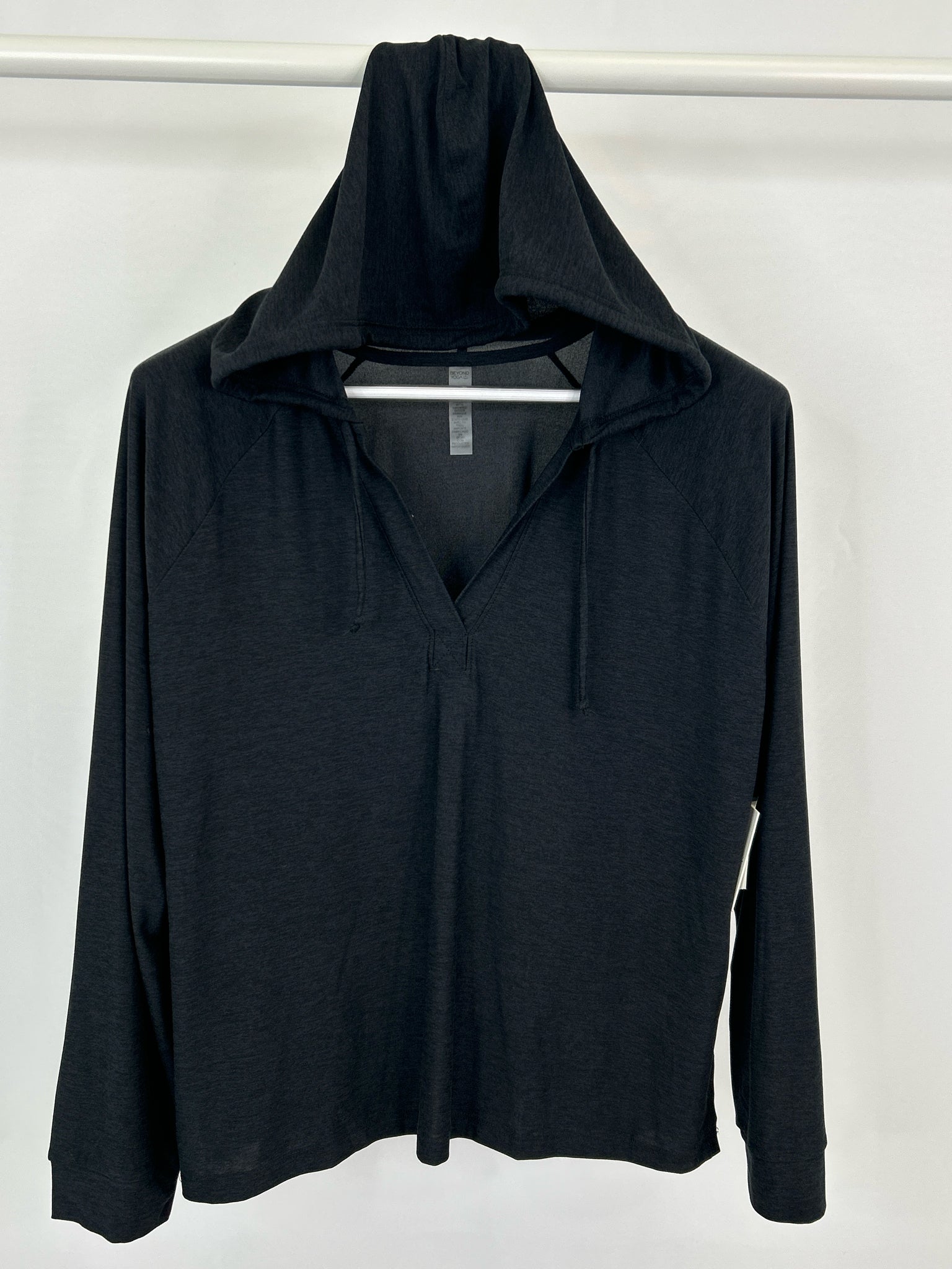 BEYOND YOGA NWT Size L Black Women Hoodie