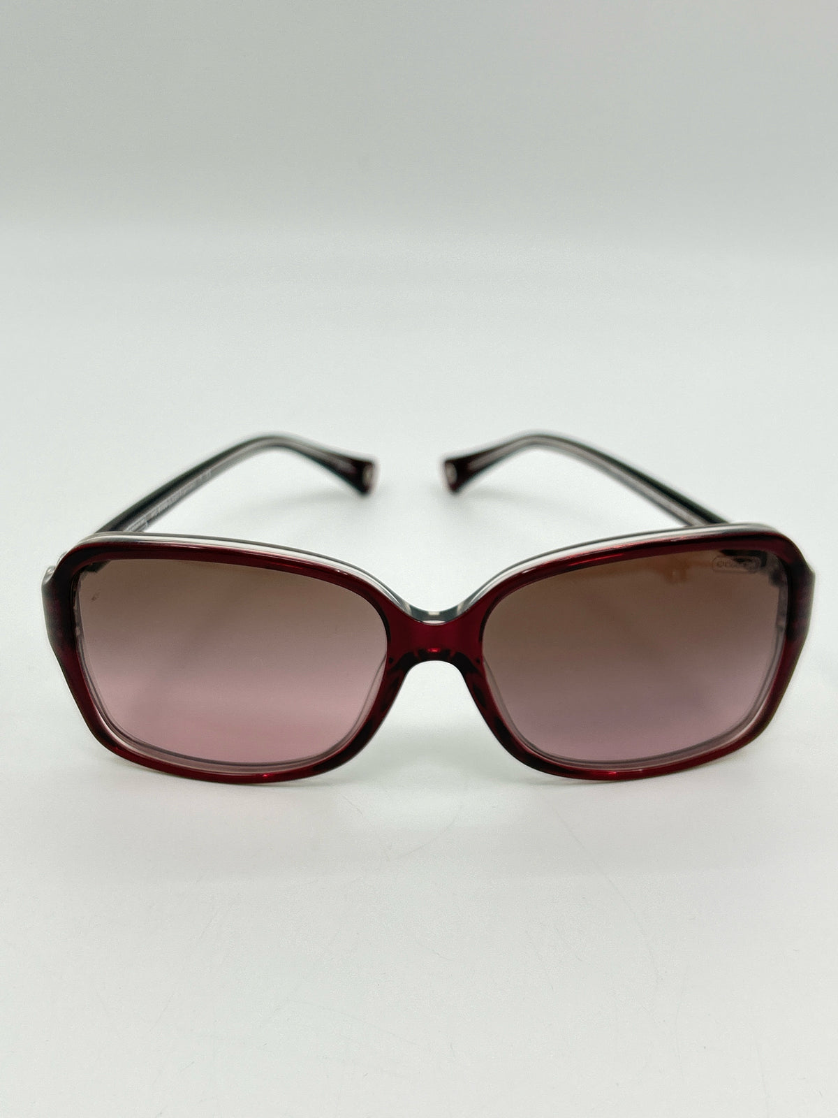 Coach Burgundy Sunglasses