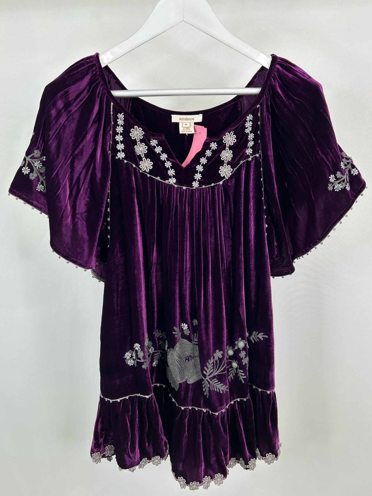 SUNDANCE Size M Purple Women Top