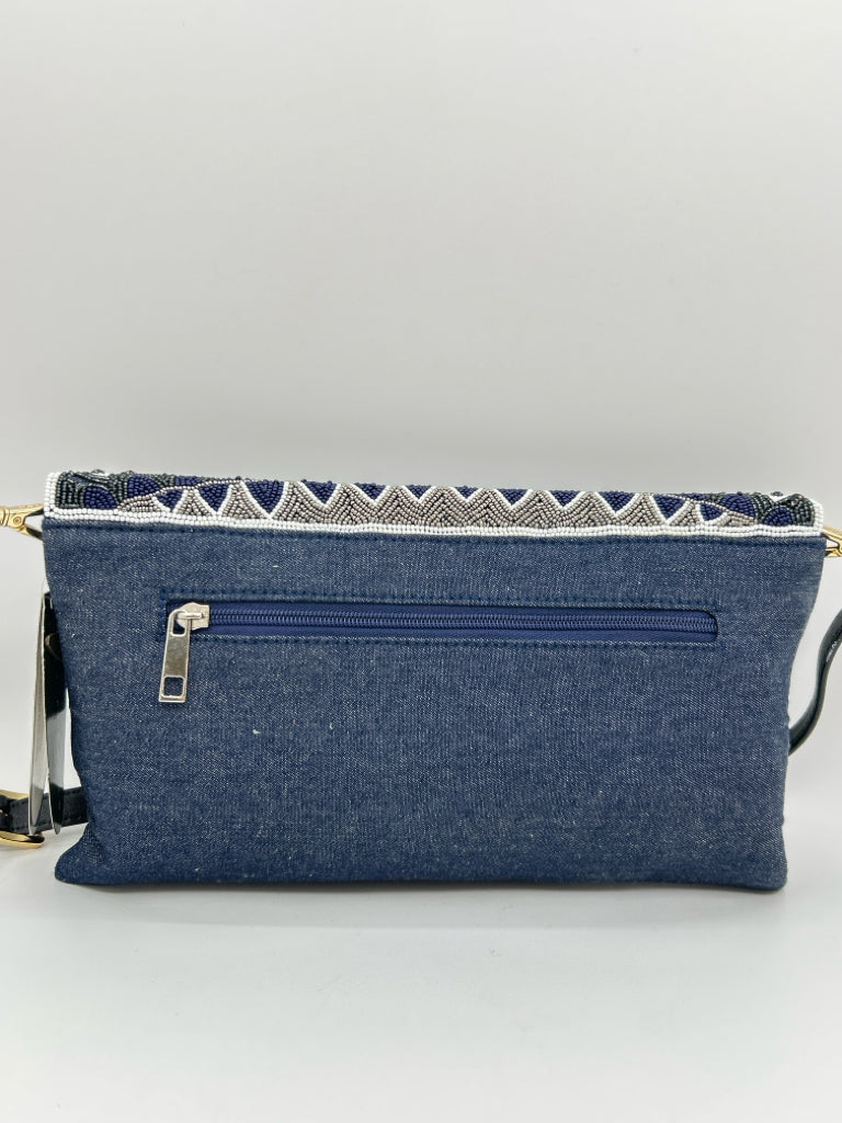MARY FRANCES Blue Women's Purse