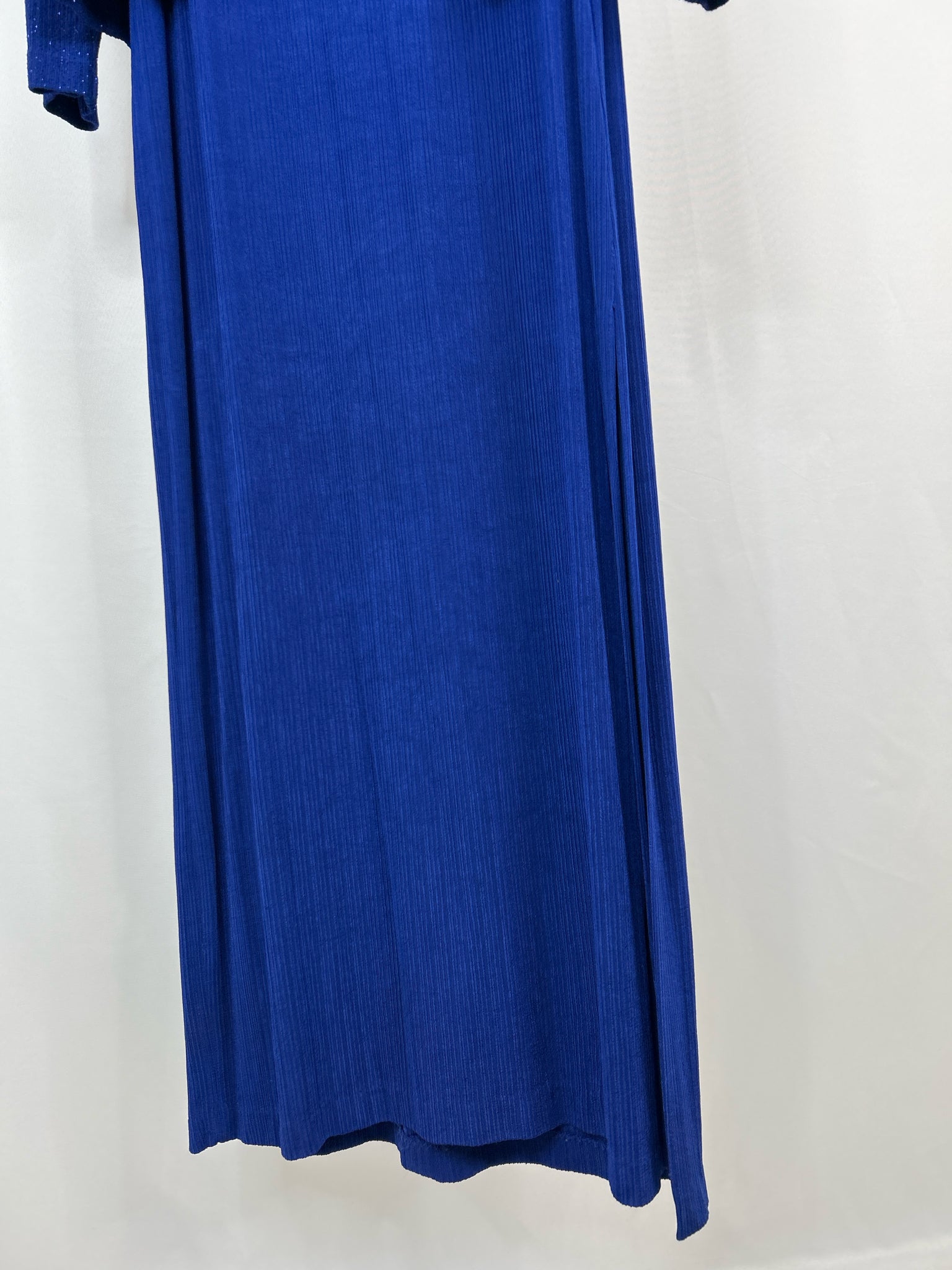 ALEX EVENINGS Size 14 Royal Blue Women 2-Piece w/dress