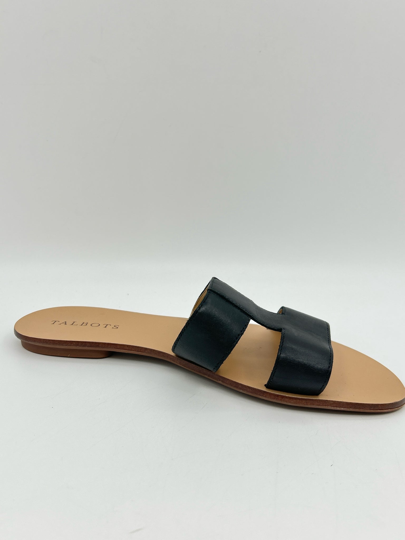 TALBOTS Size 8M Black Women Sandal