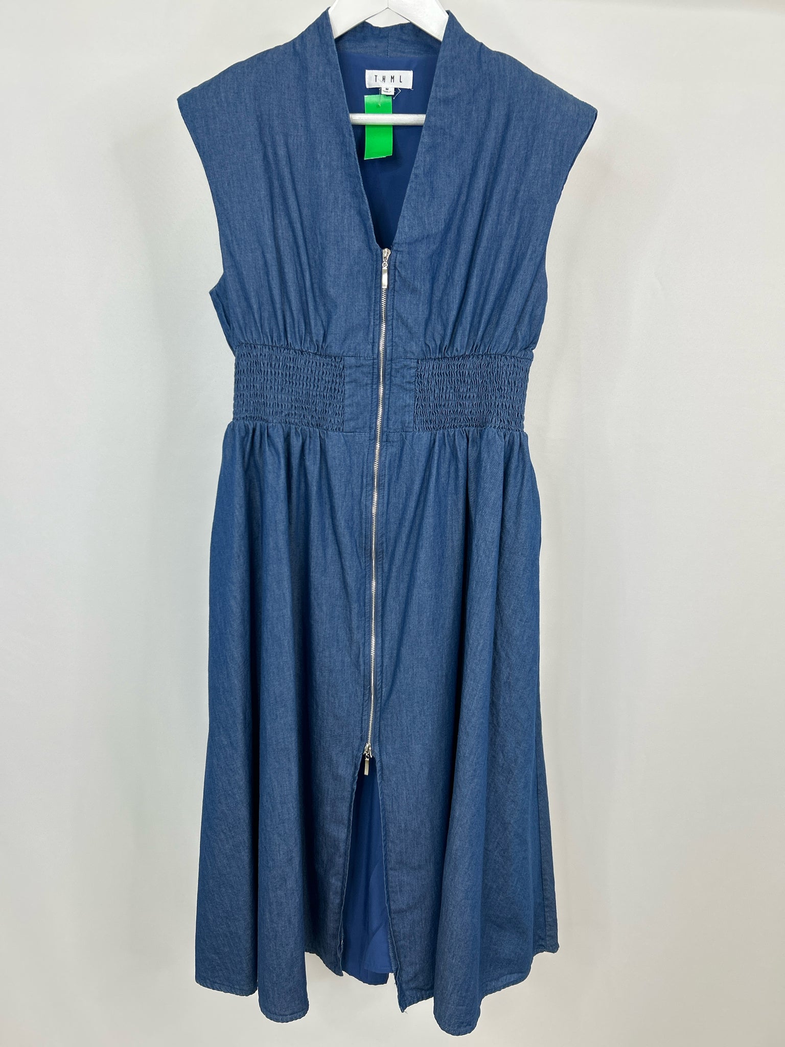 THML Size M CHAMBRAY Women Dress