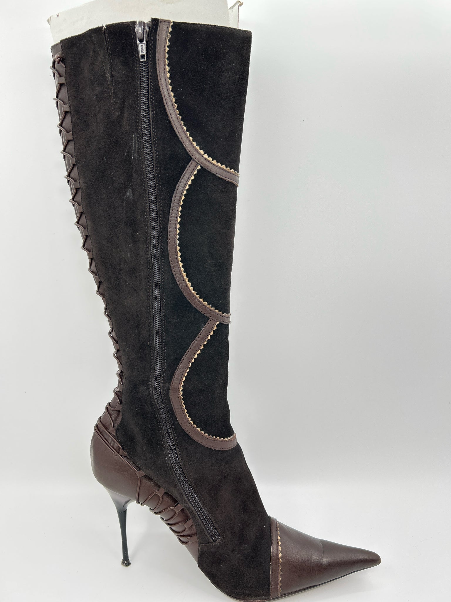 ALDO Size 41 DARK BROWN Women Booties