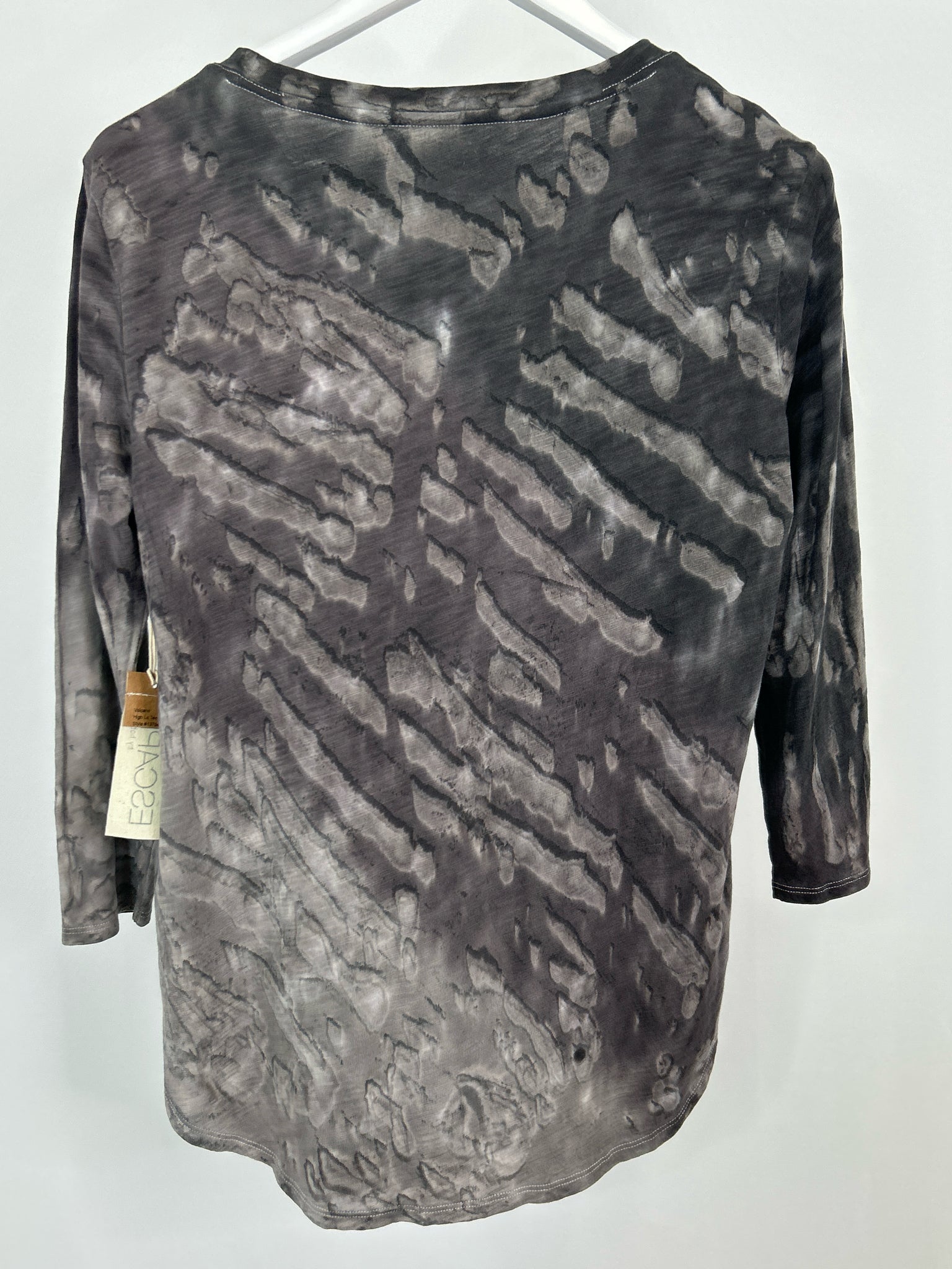 Escape by Habitat Clothes Size S Gray print Women Top