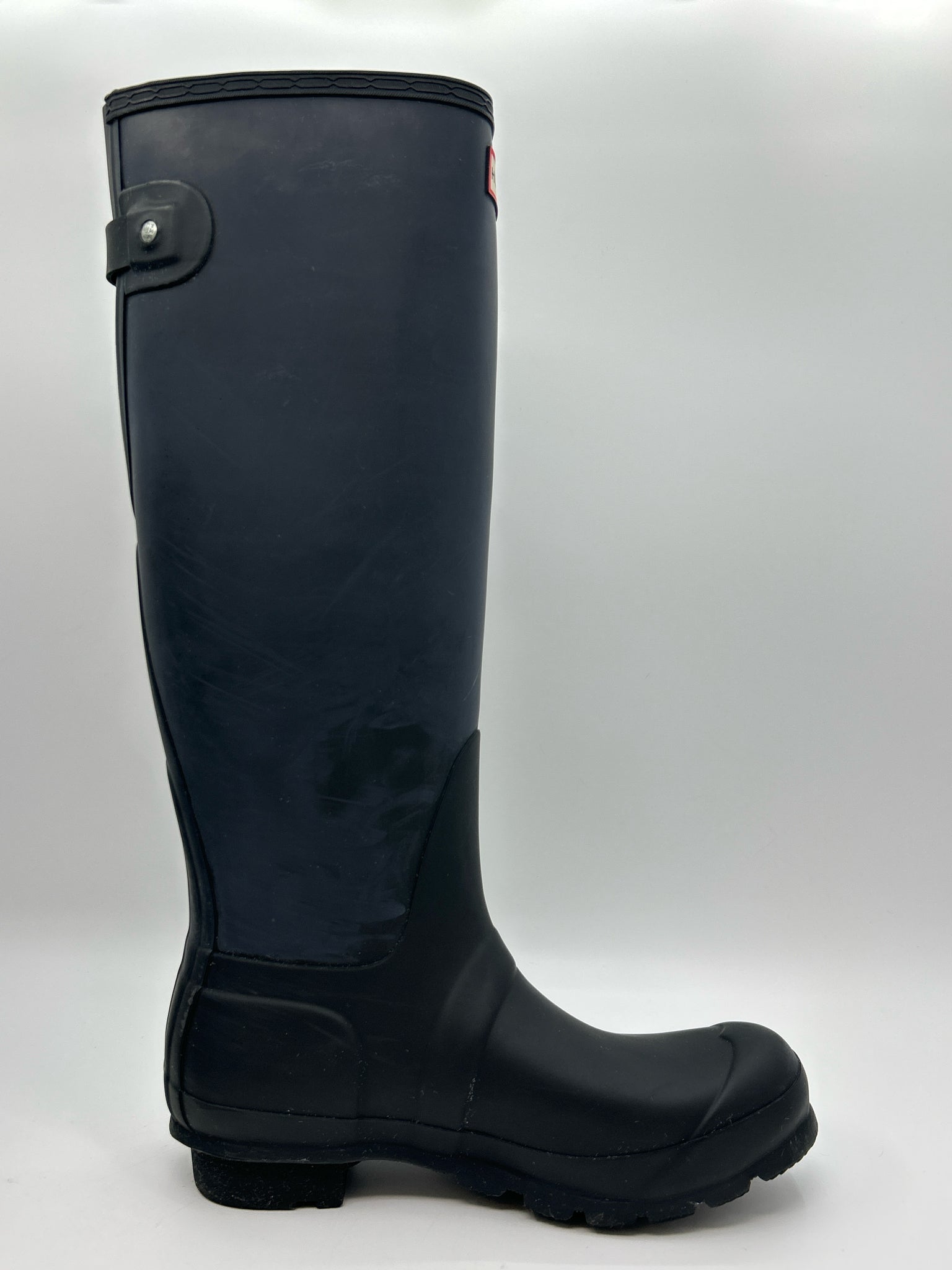HUNTER Size 8 Black Women Rainboots