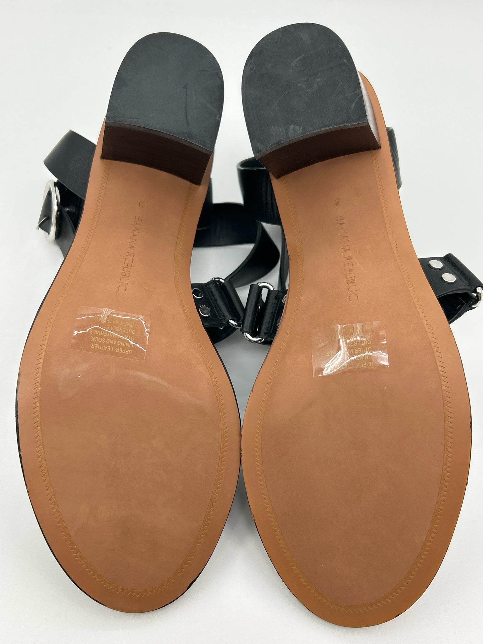 BANANA REPUBLIC Size 9M Black Women Sandal