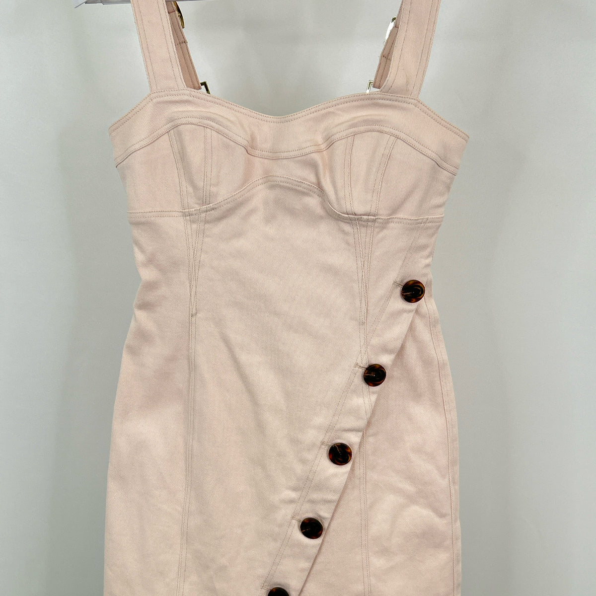 significant other denim dress Significant Other Micah Mini Denim Dress In Indigo - 32% Off