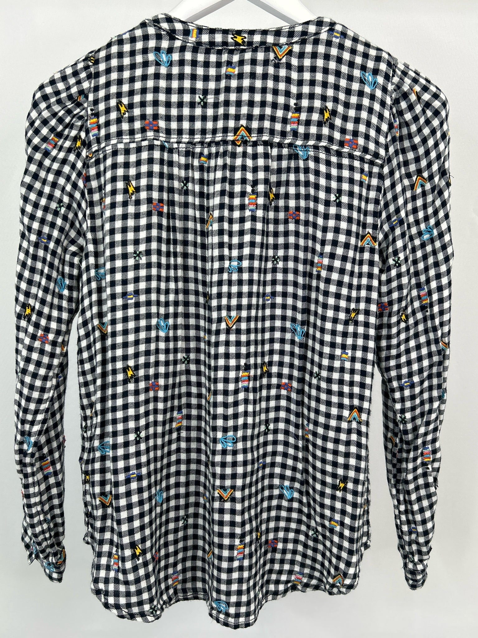 PILCRO Size S Black and White Women Shirt