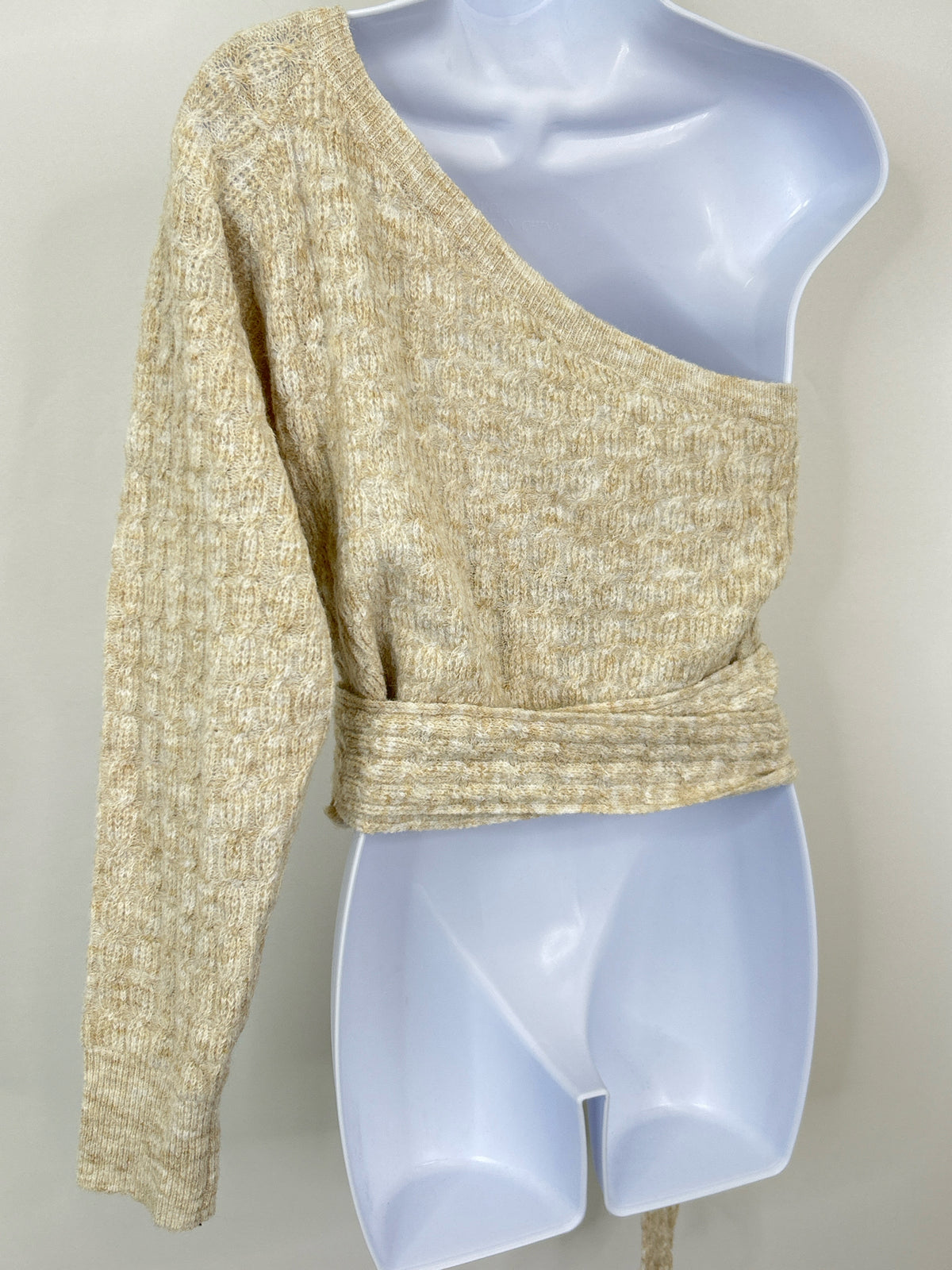 LELIS COLLECTION Size S Beige Women Sweater
