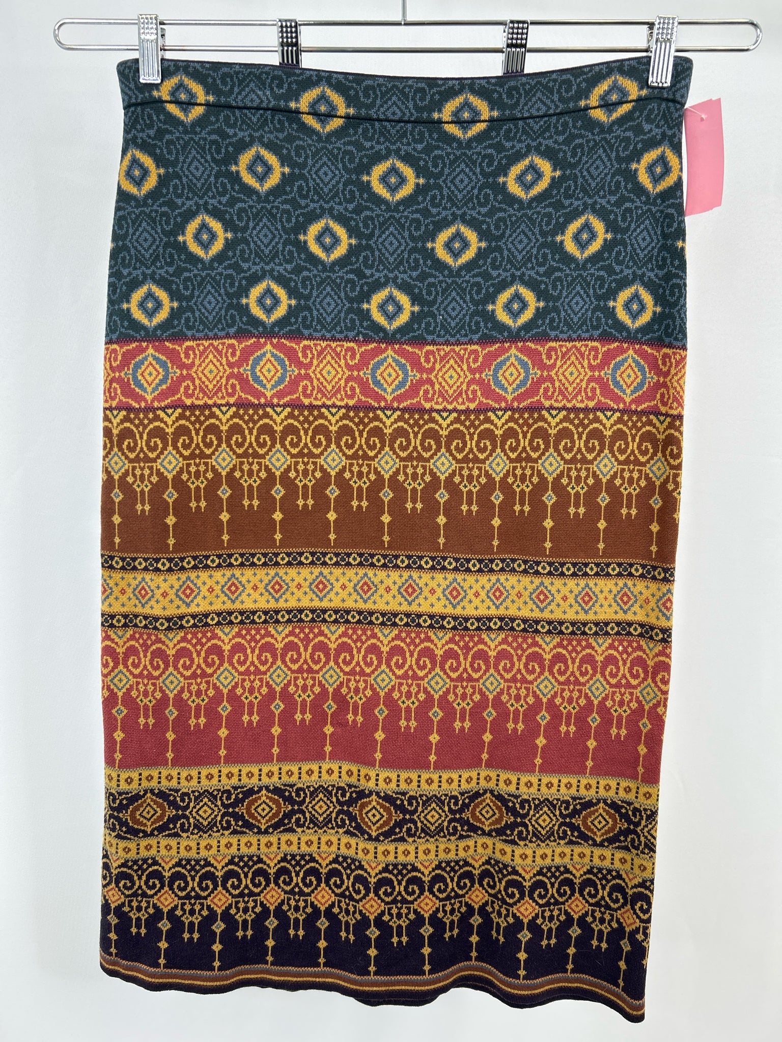 PERUVIAN COLLECTION Size L Multi-Color Women Skirt