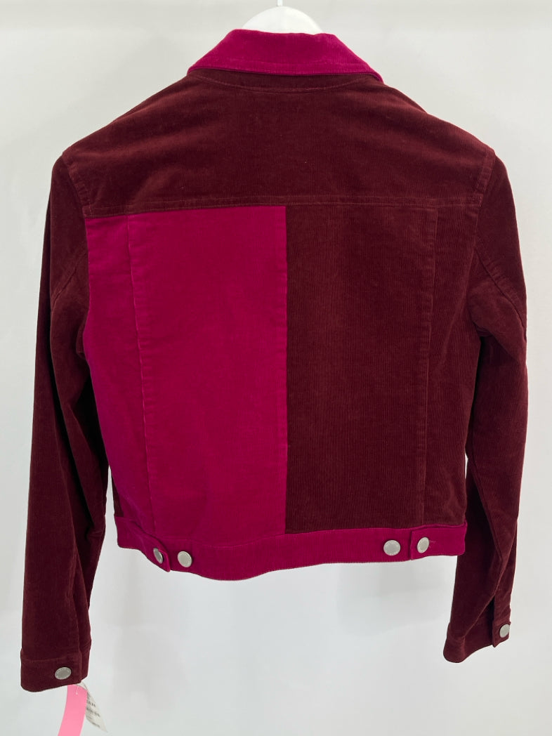 INC Women Size M Maroon Jacket