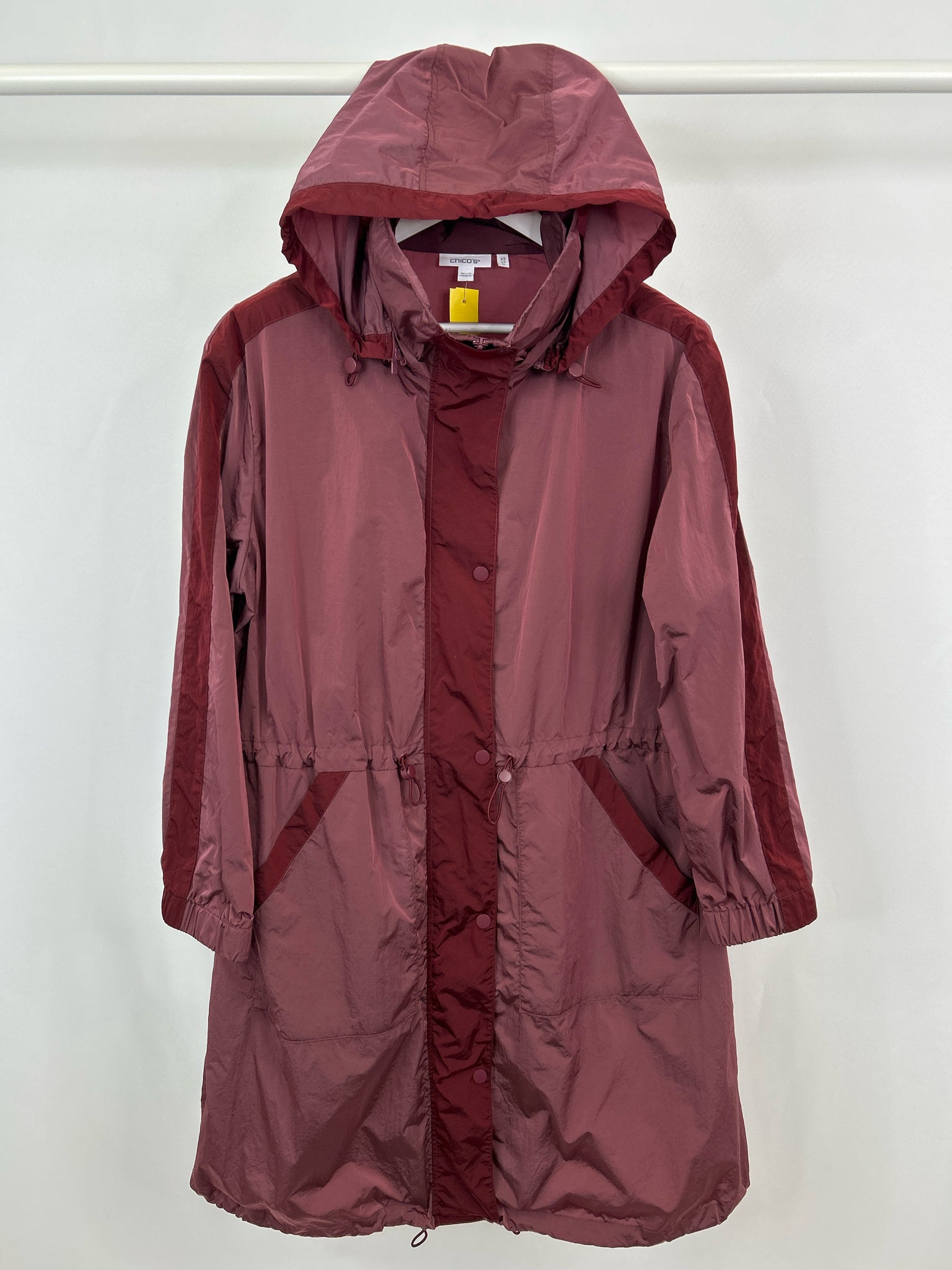 CHICO'S Size 14 Dark mauve Women Jacket