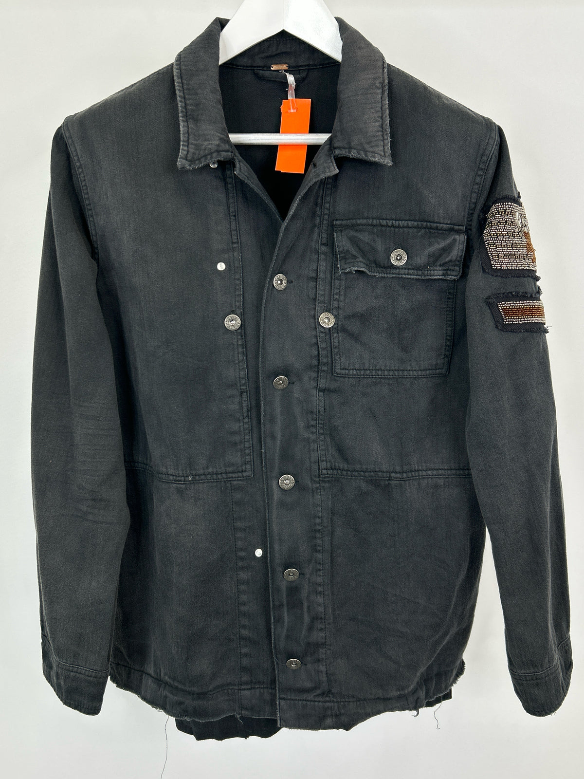FREE PEOPLE Size M Grey Women Jacket