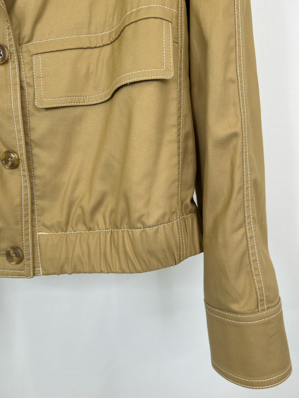 BANANA REPUBLIC Size M KHAKI Women Jacket