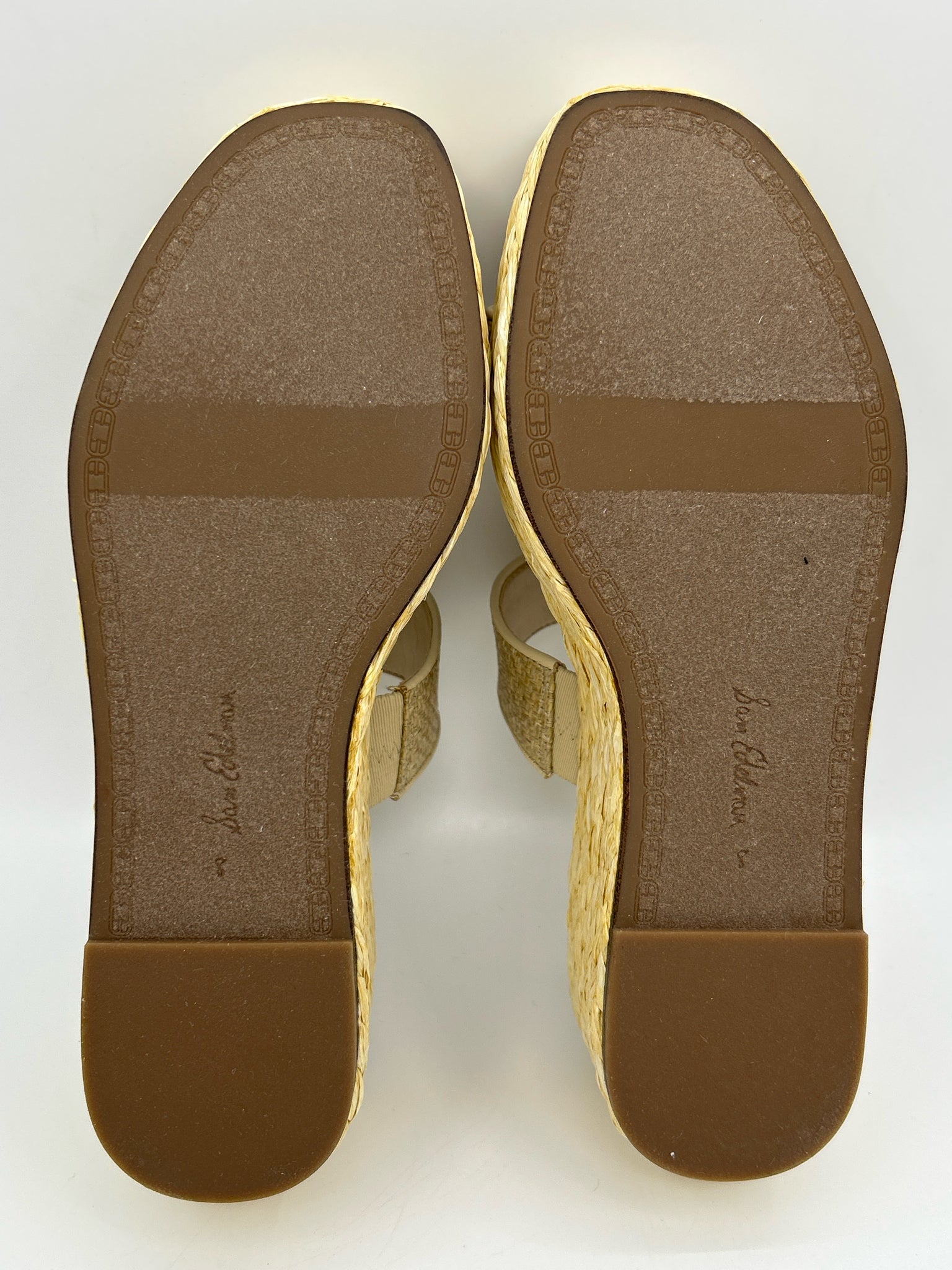 SAM EDELMAN Size 8M Beige Women Sandal