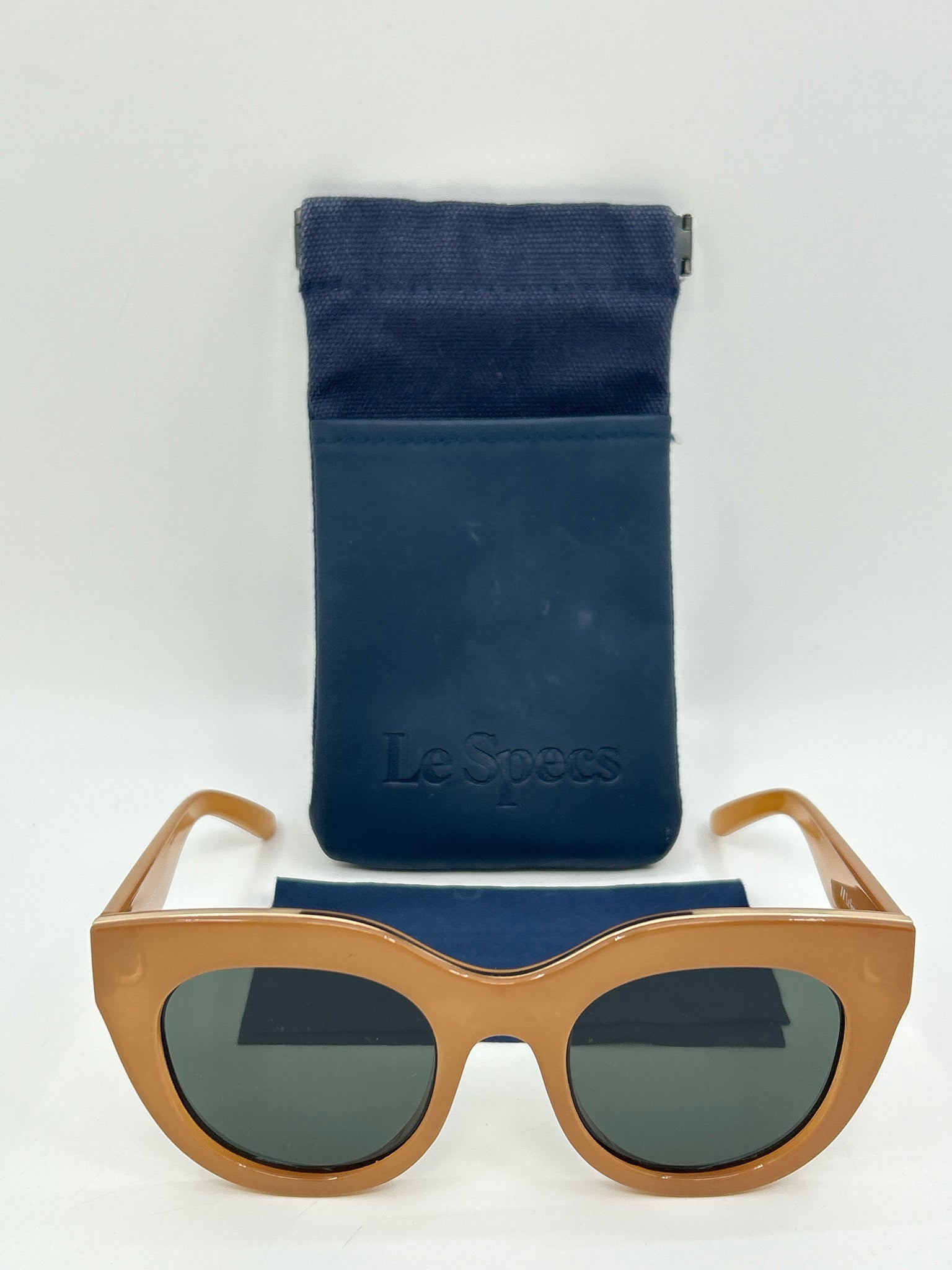 Le Specs Tan Sunglasses