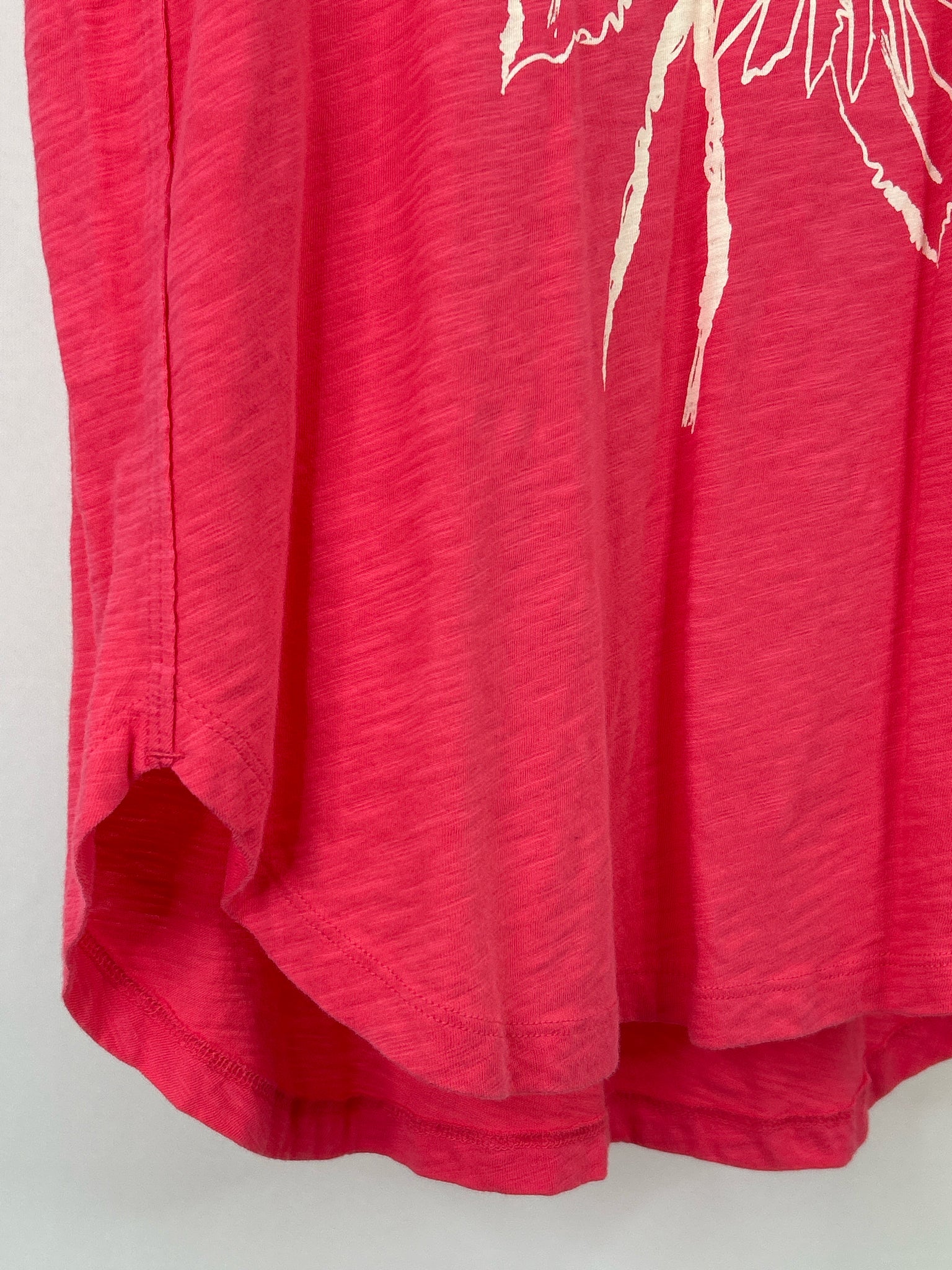 Escape by Habitat Clothes Size S PINK AND WHITE Women T-shirt