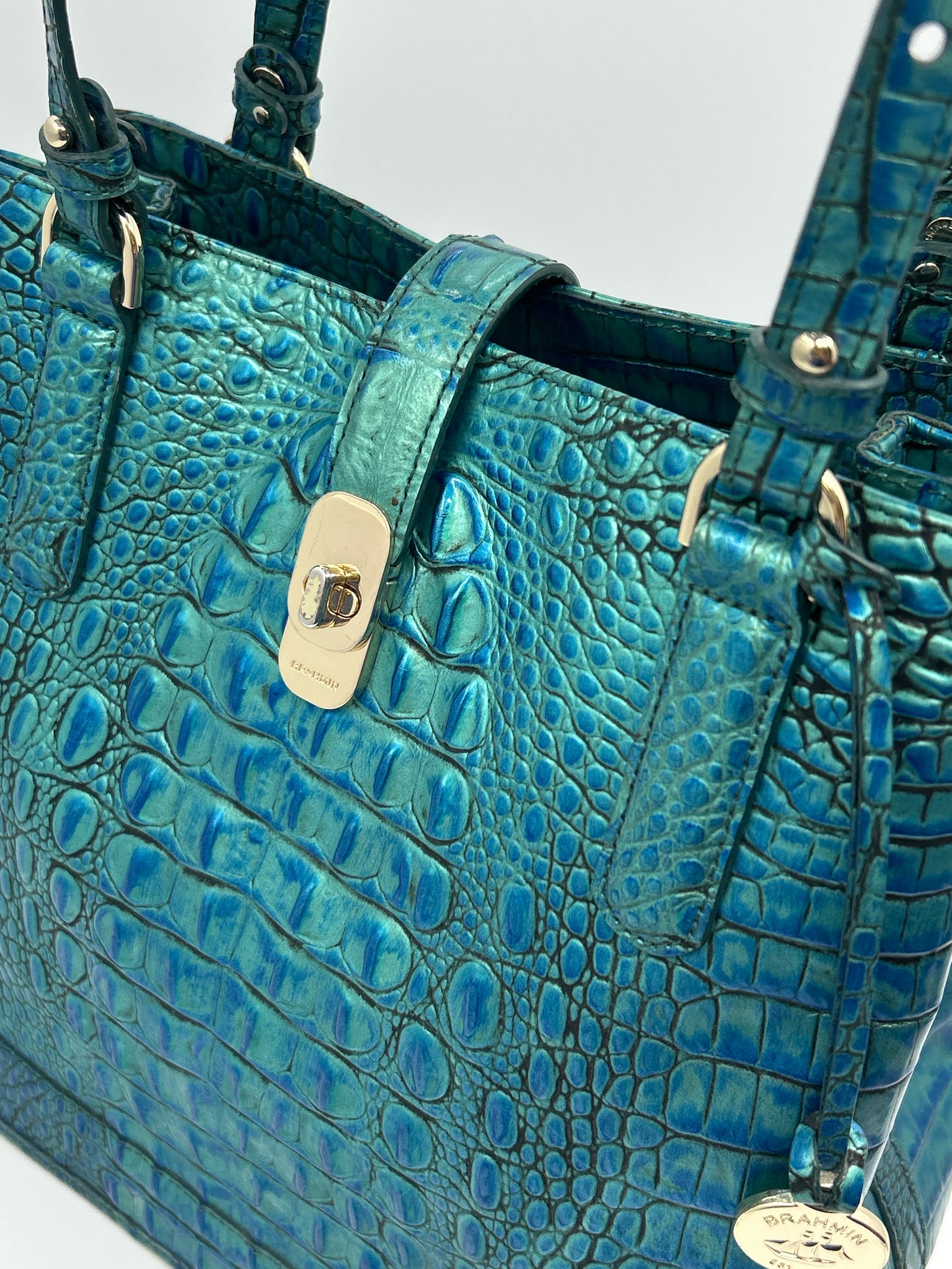 BRAHMIN Teal Women Purse