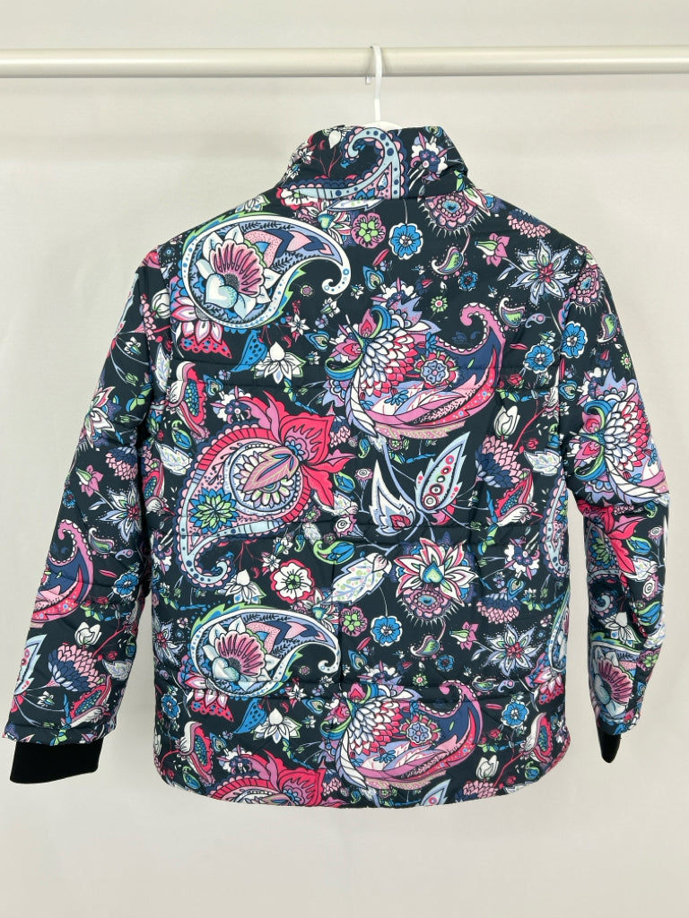 ETHYL Women Size M NAVY FLORAL Coat