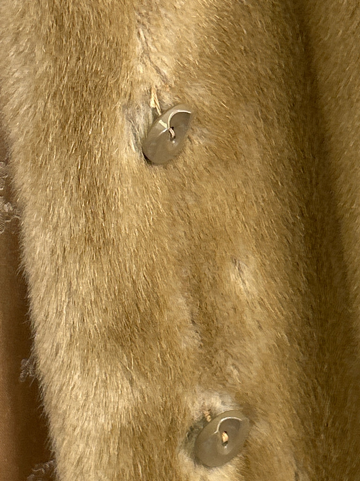 GRANDELLA Size 12 Beige Women Coat