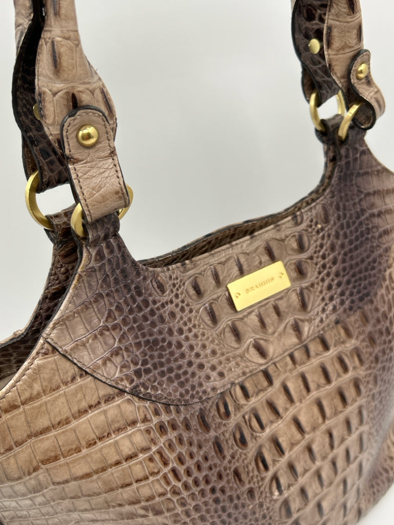 BRAHMIN Taupe Women's Tote
