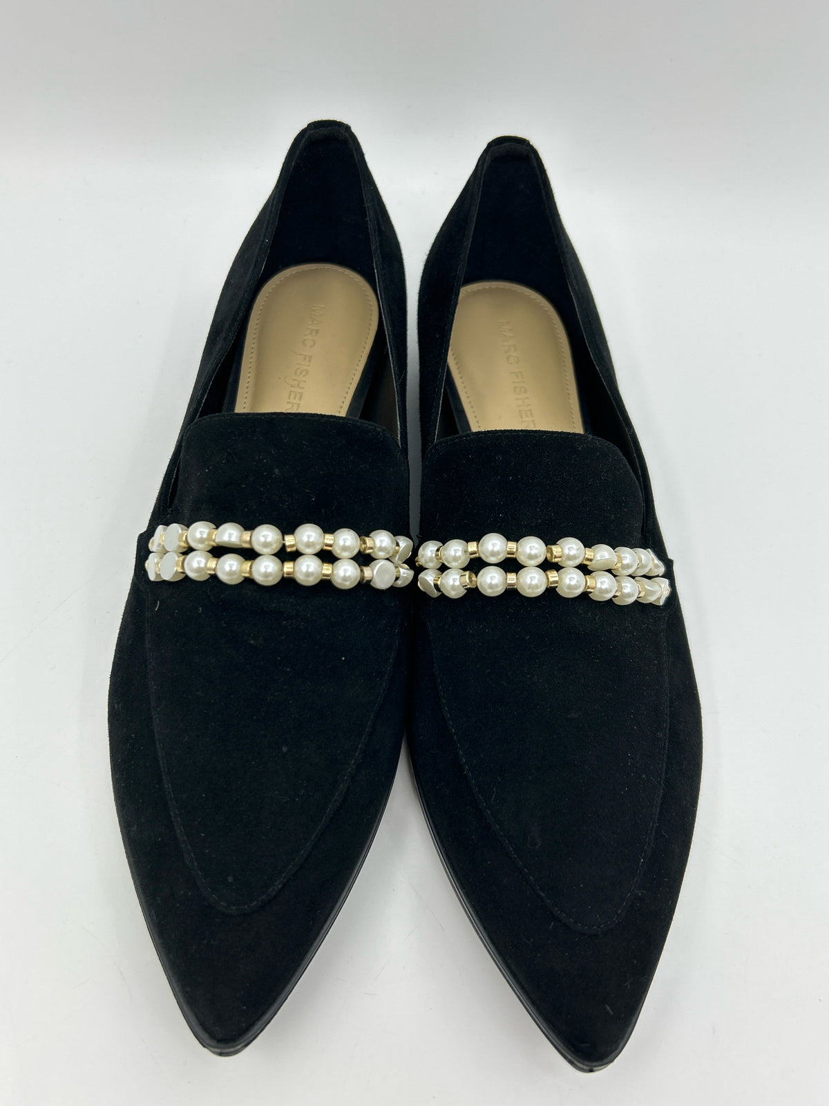 MARC FISHER Size 9M Black Women Loafer