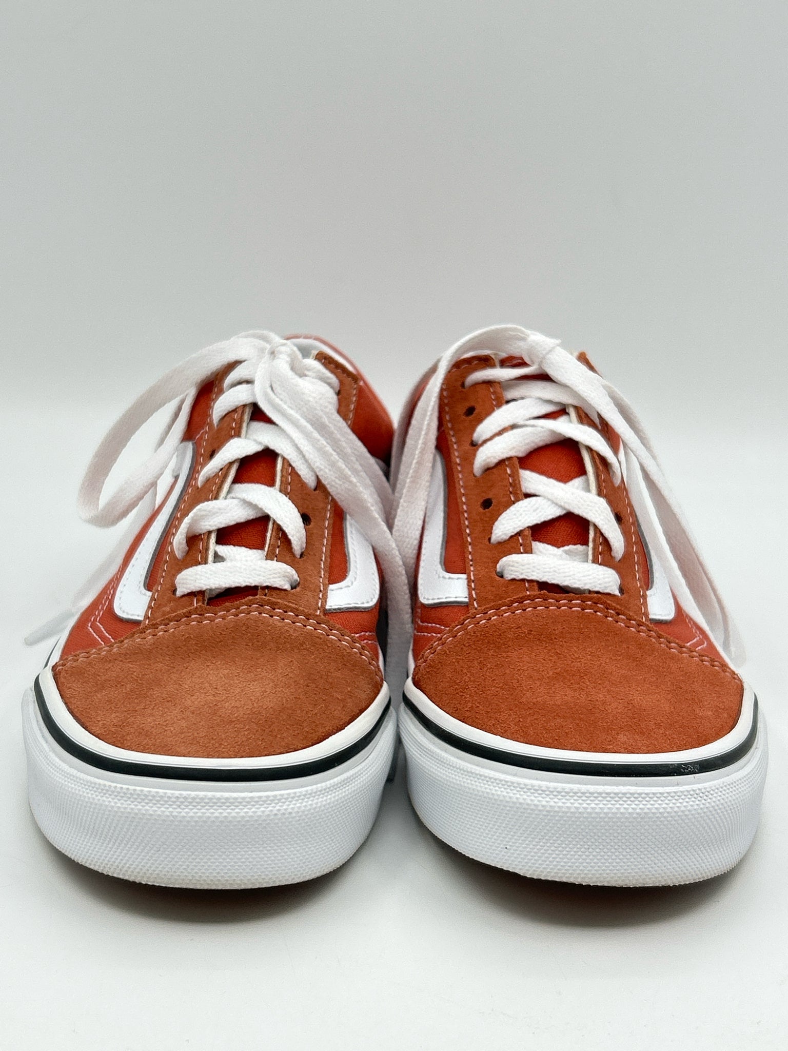 VANS Size 6.5 Orange Women Sneakers