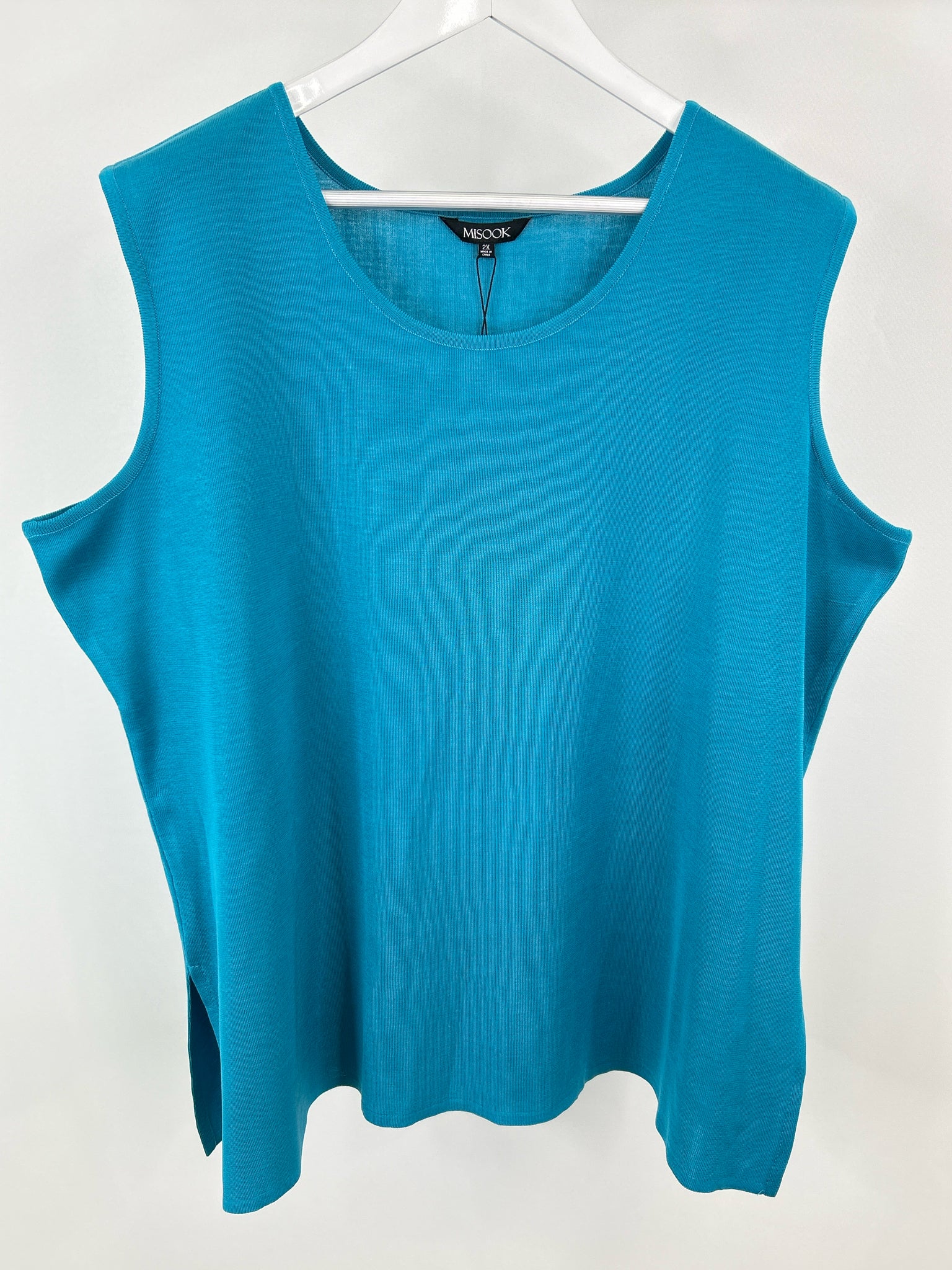 MISOOK Size 2X TURQUOISE Women Sweater