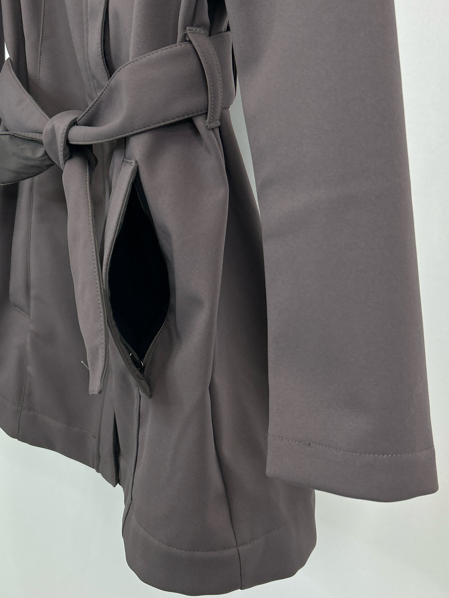 COLUMBIA Size S Grey Women Raincoat