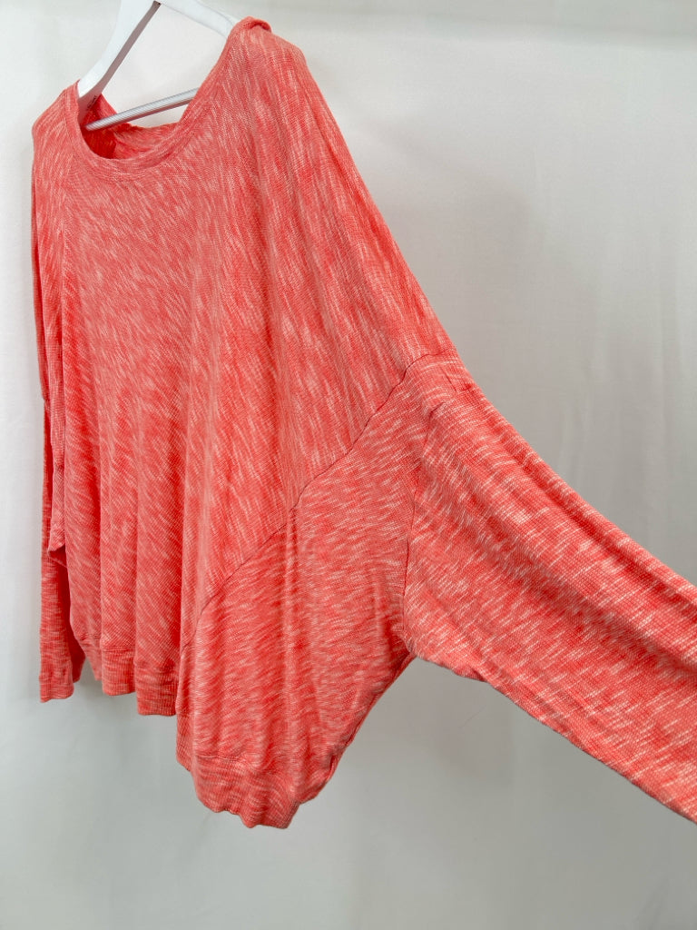 ANTHROPOLOGIE Women Size 2X Coral Top