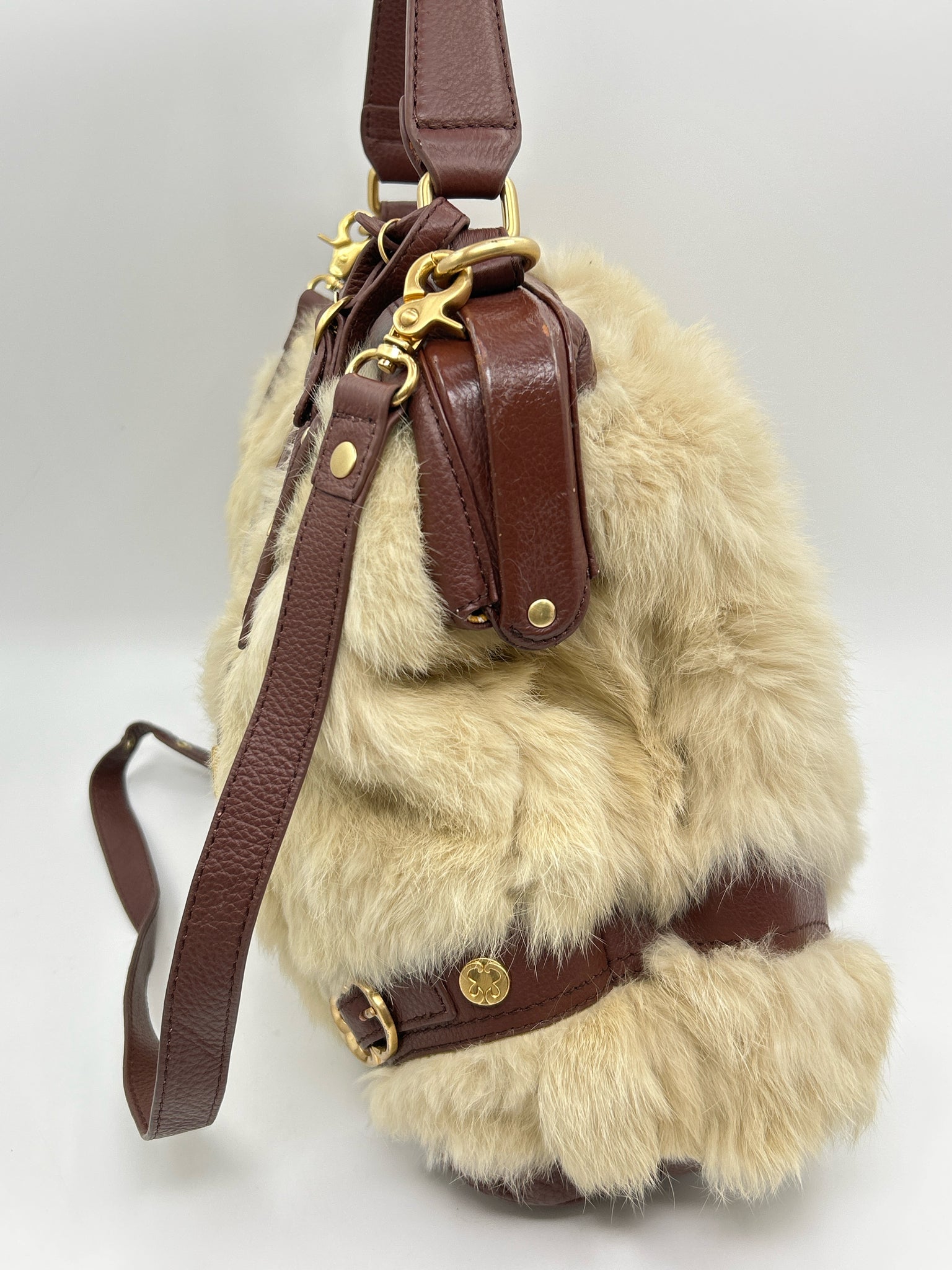 EMMA FOX CREAM AND BROWN Women Purse