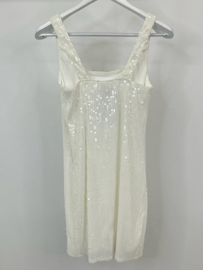 AQUA Size M White Dress