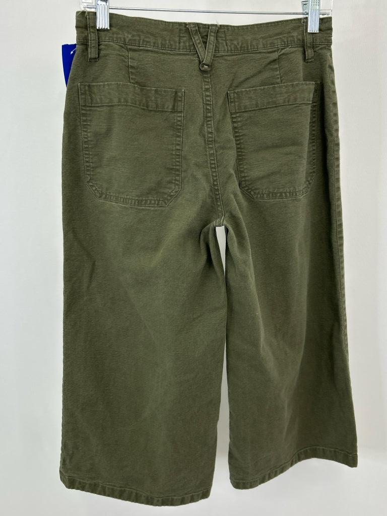 POINT SUR Size 28/6 ARMY GREEN Women's jeans