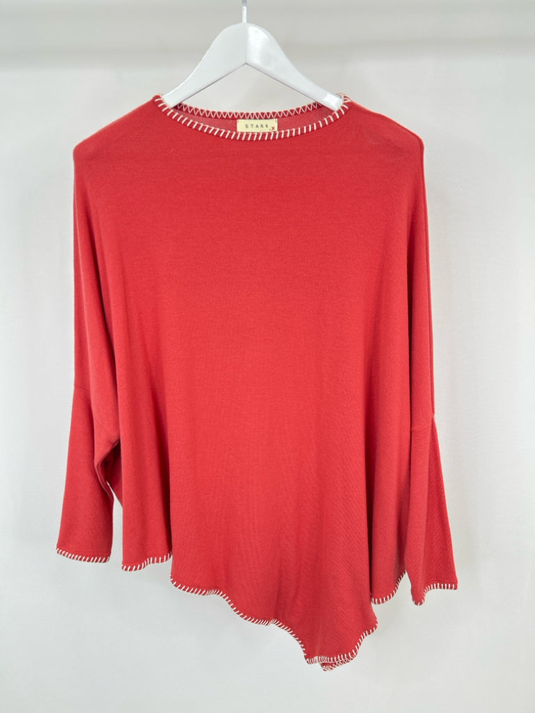 STARK X Size S Light Red Sweater NWT