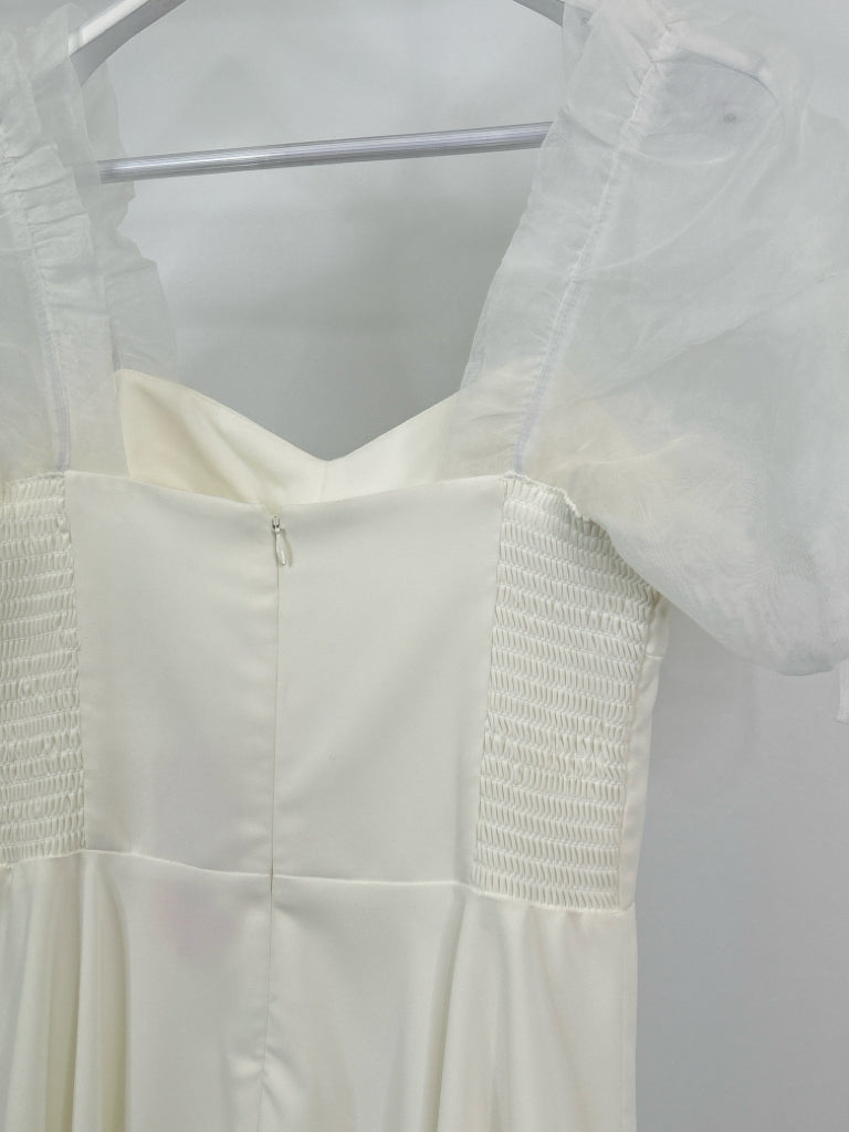 AMANDA UPRICHARD Size M White Women's Dress