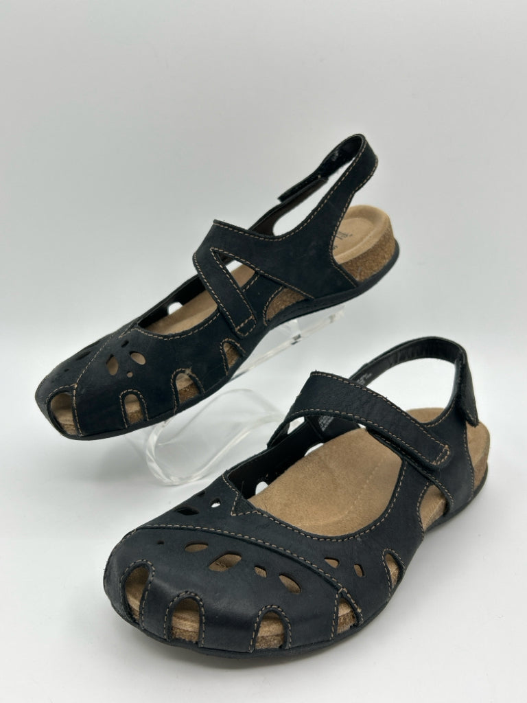 EARTH ORIGINS Size 6.5 Black Sandal