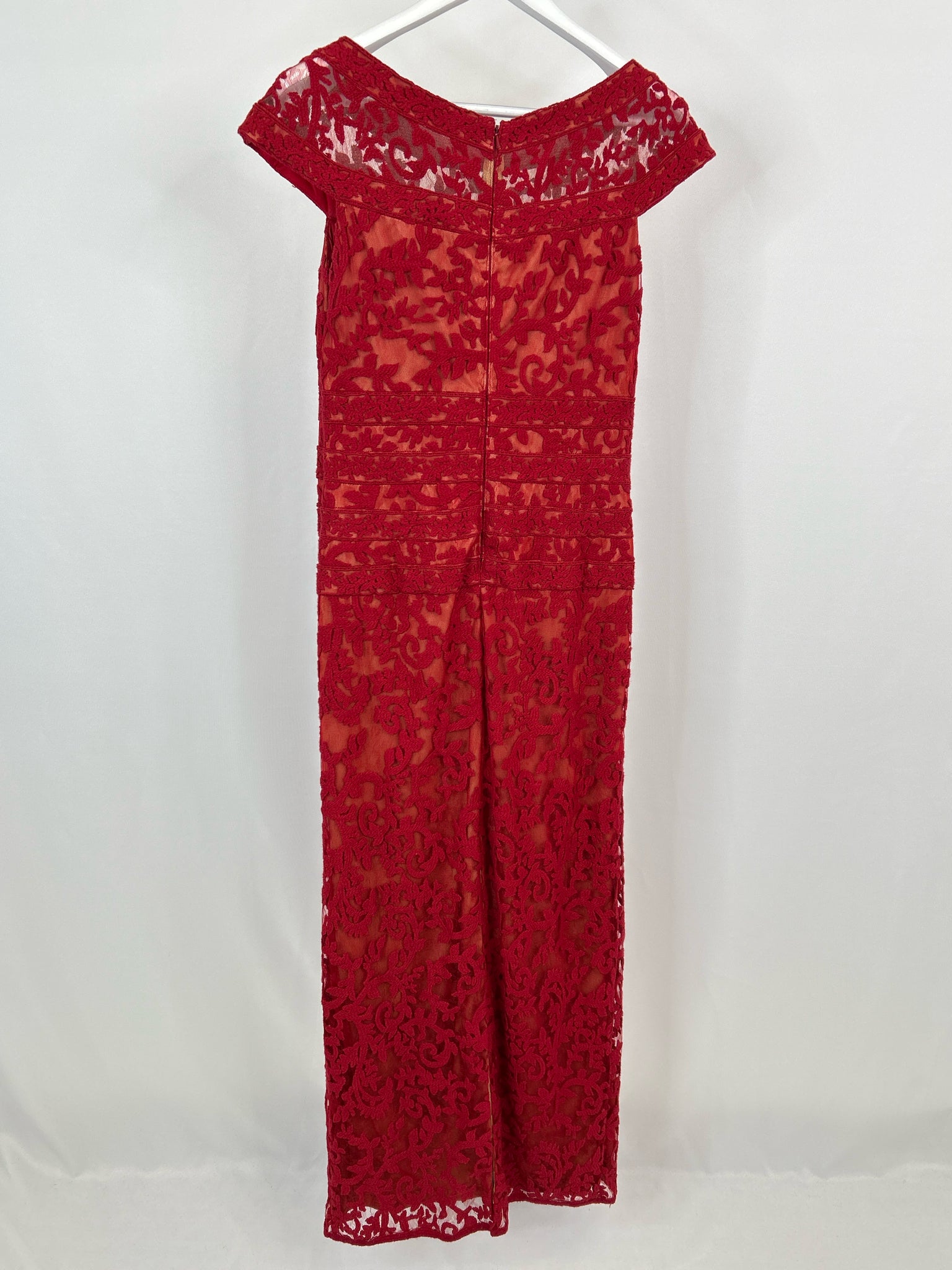 TADASHI SHOJI Size 10 Red Women Dress