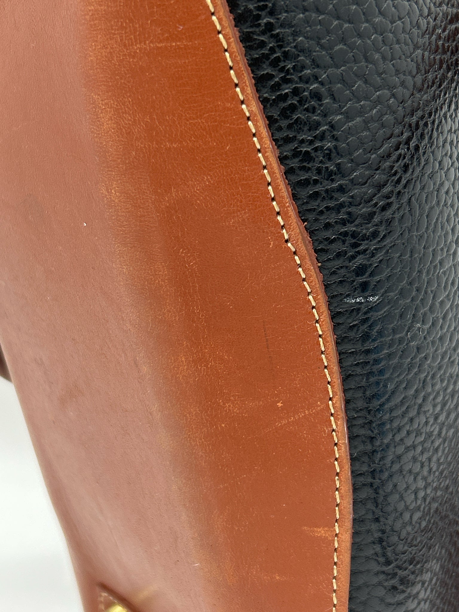 COACH Vintage Black and  Tan Women Purse