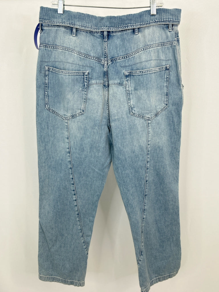 WE THE FREE Women Size L BLUE DENIM jeans