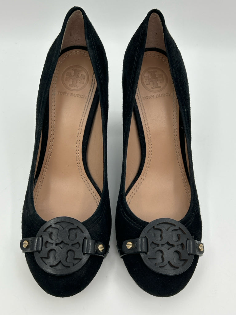 TORY BURCH Size 5.5 Black Women's Pumps