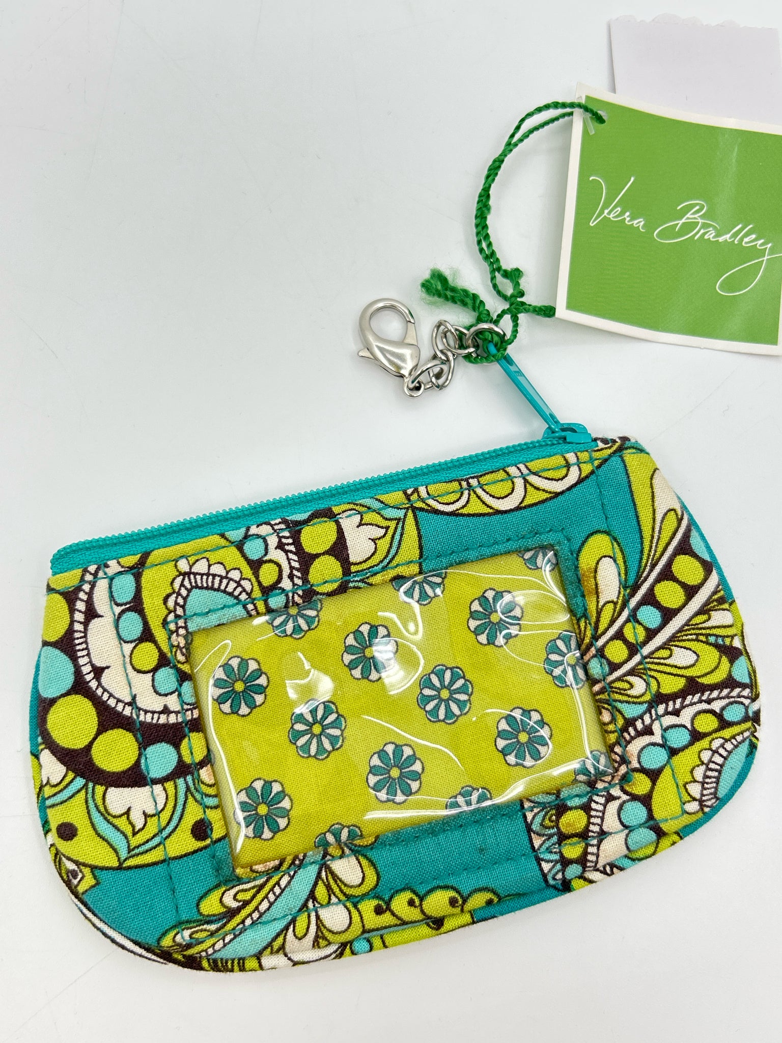 VERA BRADLEY Teal and green Women Tote