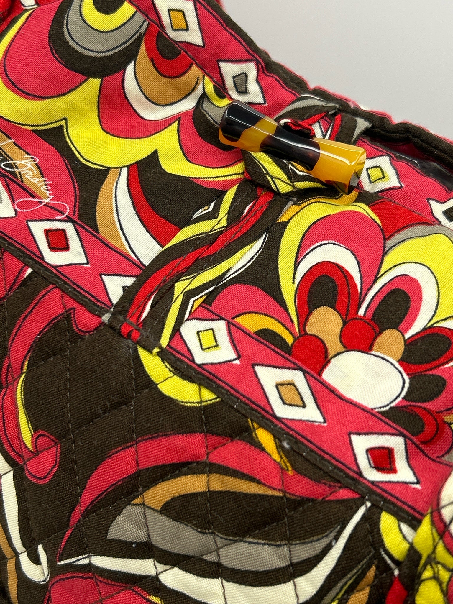 VERA BRADLEY BROWN AND PINK Women Tote