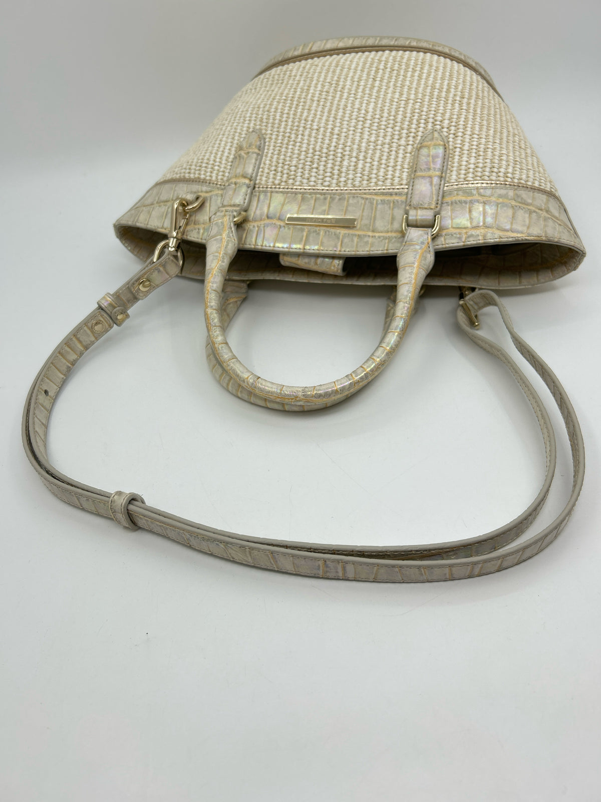 BRAHMIN Cream Women Purse