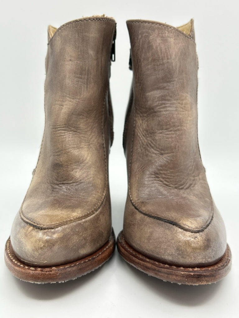 BED STU Women Size 6.5 Taupe Booties