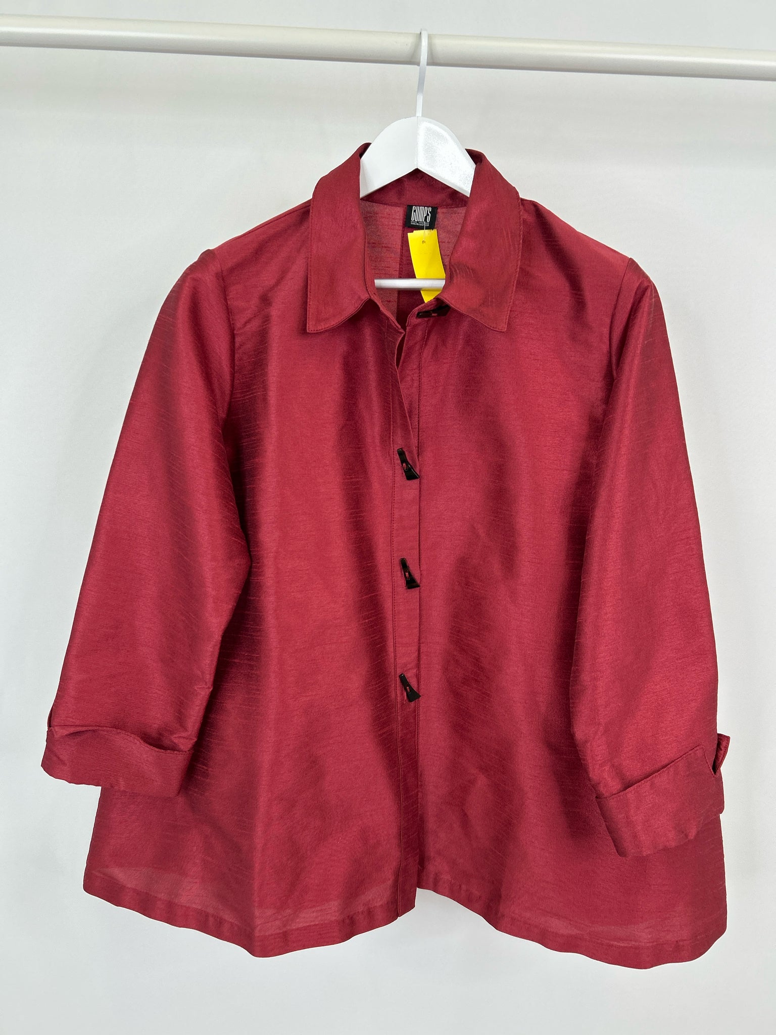GUMP'S SAN FRANCISCO Size XL Red Women Blouse