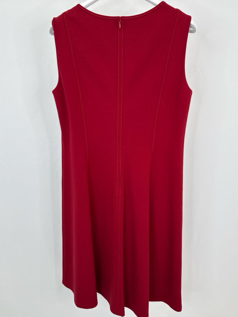 LAFAYETTE 148 Size XL DARK RED Women Dress