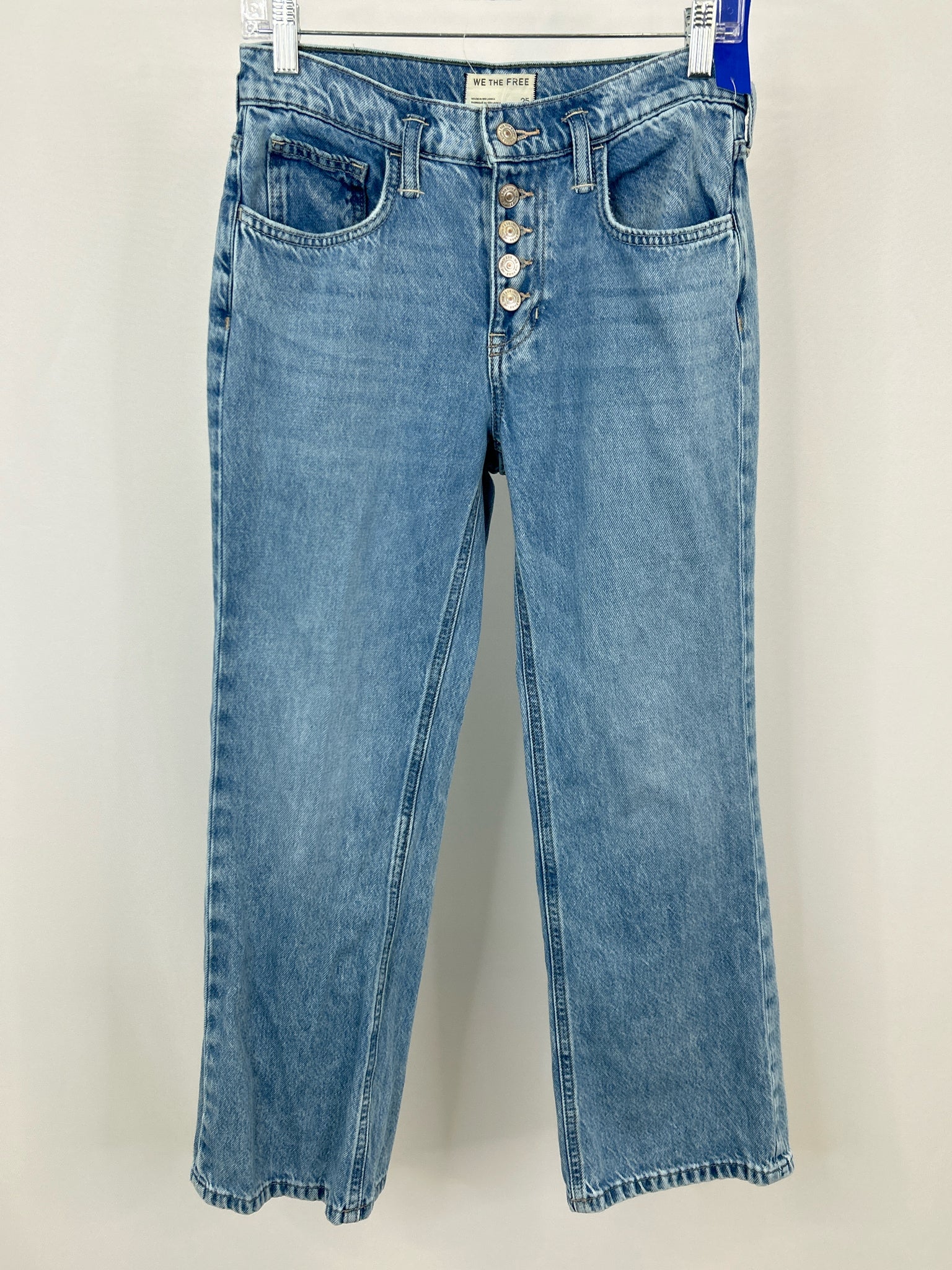 WE THE FREE Size 25/0 BLUE DENIM Women jeans
