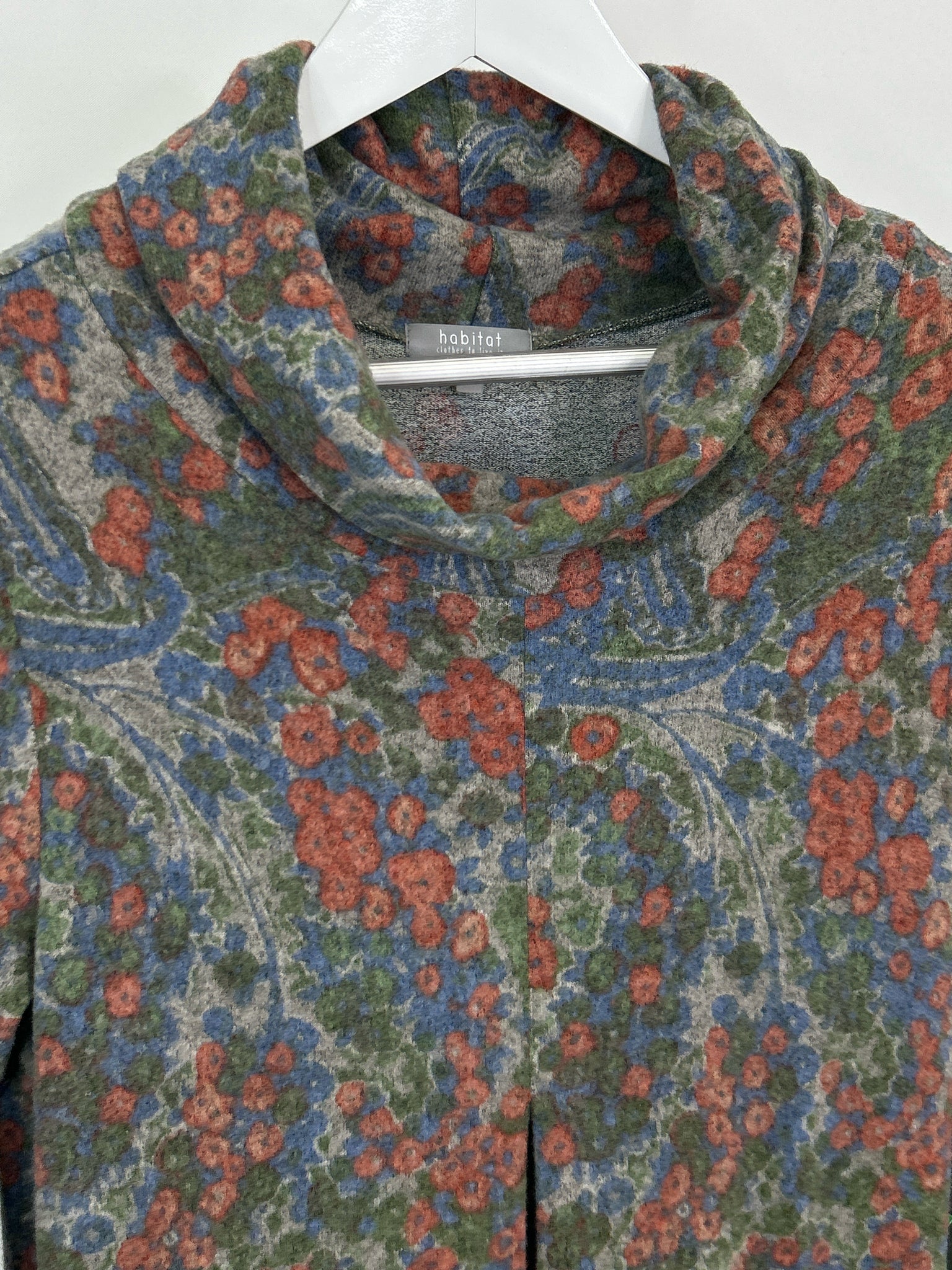 HABITAT Size S Gray & Orange Women Dress
