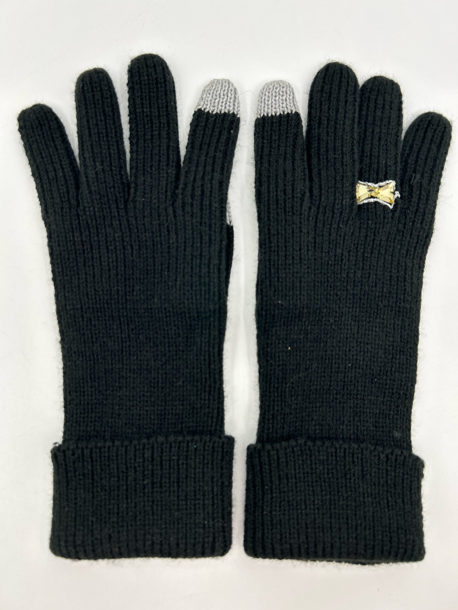 KATE SPADE Size One Size Black Women Gloves